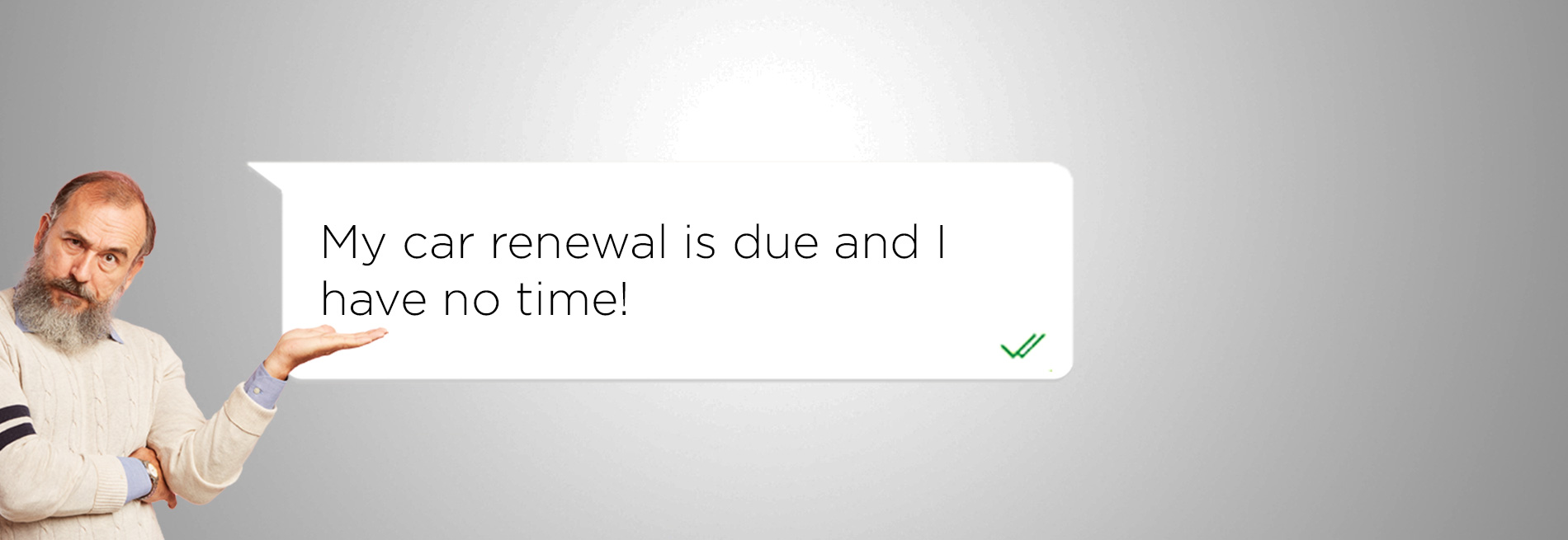 My Car renewal is due and i have no time